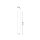 Plafonnier haut blanc 60 cm Ø 6 cm étroit GU10