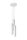 Suspension Métal Blanc 3 flammes GU10 Ø 20 cm Moderne