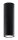 Deckenspot Schwarz 20 cm hoch Ø 6 cm schmal GU10 Metall