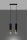 Suspension noir or orientable 2 flammes GU10