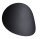 Schwarze Wandleuchte Modern Metall 2x G9 indirekt