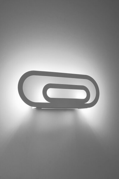 Wandleuchte Modern Weiß 2x G9 indirektes Licht