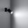 Spot Wand Schwarz verstellbar B: 8 cm klein Metall GU10
