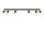 Deckenstrahler Metall Schwarz Gold 117 cm lang HAMIDE