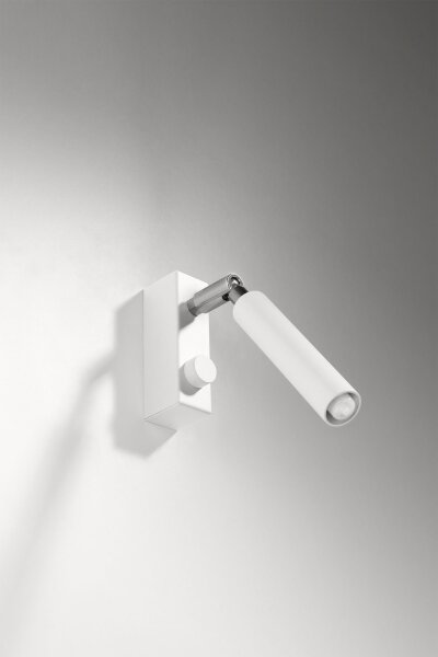 Applique murale réglable Blanc petit métal pour lire
