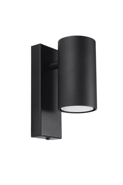 Applique Moderne petite noir métal GU10 Downlight