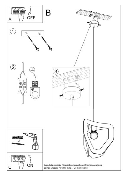 Pendelleuchte Weiß Modern für E27 Metall dekorativ