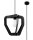 Lampe à suspendre moderne métal noir réglable E27