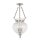 Deckenleuchte CANDELA 6 Nickel &Oslash;28cm 3-flmg Lampe