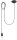 Flexible Lampe à suspendre Noir max. 3 m E27 flexible