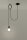 Flexible Lampe à suspendre Noir max. 3 m E27 flexible