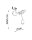 Applique noire ajustable H : jusquà 1 m E27