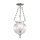 Deckenleuchte CANDELA 6 in Nickel &Oslash;22cm Wohnzimmer