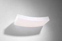 Applique blanche céramique 36 cm décorative...