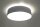 Deckenlampe rund Ø 55 cm Grau 4x E27 blendarm ATISS
