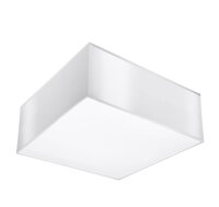 Blendarme Plafonnier Blanc Moderne 25 cm carr&eacute; E27