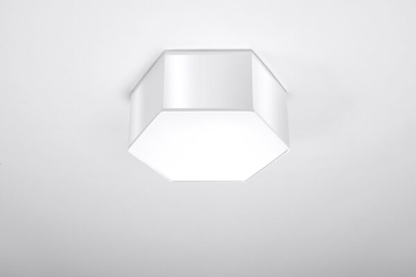 Deckenleuchte Weiß 30,5 cm lang für 2x E27 blendarm