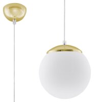 Lampe à suspendre Abat-jour sphérique...