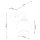 Wandlampe Rauchglas Modern elegant ALPHERG