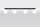 Deckenlampe Glas Metall 88 cm lang Weiß Schwarz 4x G9