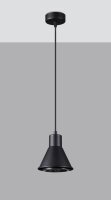 Lampe à suspendre Noir Métal Ø 14 cm...