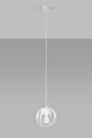 Lampe à suspendre Blanc Métal Ø 16...