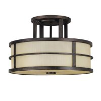 Deckenleuchte SHOJI Creme Ø34cm Wohnzimmer Lampe