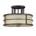 Deckenleuchte SHOJI Creme Ø34cm Wohnzimmer Lampe