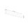 LED Wandlampe Weiß 67 cm länglich blendarm 3000 K