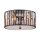 Deckenleuchte PRISM Silber &Oslash;42cm Jugendstil Lampe