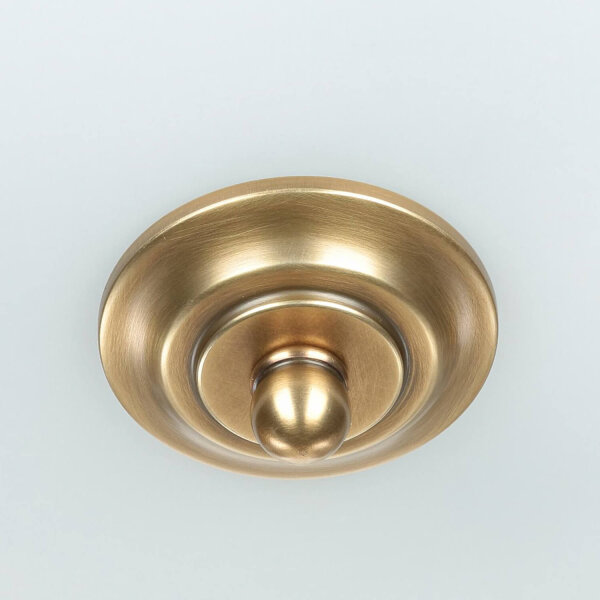 Plafonnier ASPERO laiton crème 4xE27 Lampe
