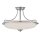 Plafonnier ASPERO Chrome &Oslash;53cm Lampe Art Nouveau