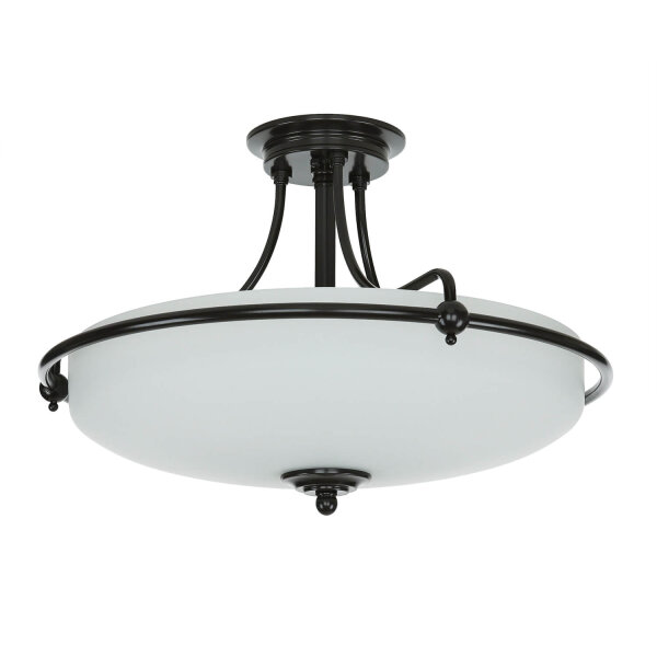 Design Deckenleuchte ASPERO Bronze 4-flmg Lampe