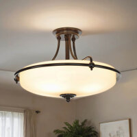 Design Deckenleuchte ASPERO Bronze 4-flmg Lampe