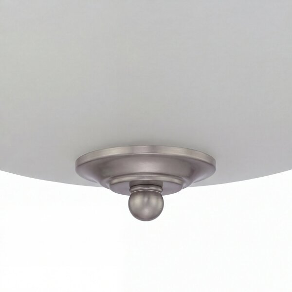 Plafonnier ASPERO en chrome crème 3-flmg Lampe