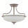Plafonnier ASPERO Nickel Ø43cm Lampe Art Nouveau