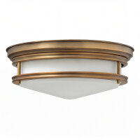 Plafonnier COBAN Bronze Ø36cm Lampe Art Nouveau