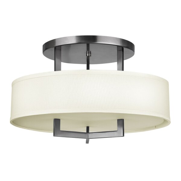Design Deckenleuchte POLILLA in Nickel Lampe Flur