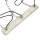 Suspension vintage 3-flmg E27 Shabby blanc HAKON