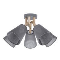 Deckenlampe VAIO Grau 5-flmg