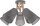 Deckenlampe VAIO Grau 5-flmg