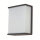 Lampe dextérieur anthracite blanc rectangulaire IP44 style Bauhaus