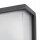 Lampe dextérieur anthracite blanc rectangulaire IP44 style Bauhaus