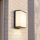Lampe dextérieur anthracite blanc rectangulaire IP44 style Bauhaus
