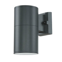 Außen Wandleuchte Anthrazit IP44 E27 Ø11cm...