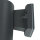 Außen Wandleuchte Anthrazit IP44 E27 Ø11cm H:21cm