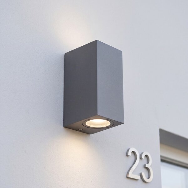 Außenlampe Anthrazit IP44 Up Down KEPPLER Outdoor