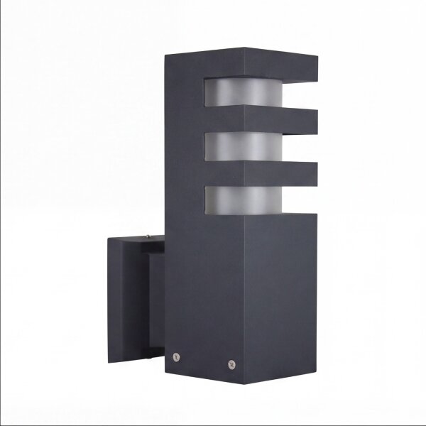 Lampe murale dextérieur anthracite IP54 résistante aux intempéries