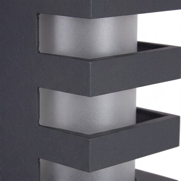 Lampe murale dextérieur anthracite IP54 résistante aux intempéries