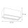 Up Down Applique murale anthracite IP54 L:22cm